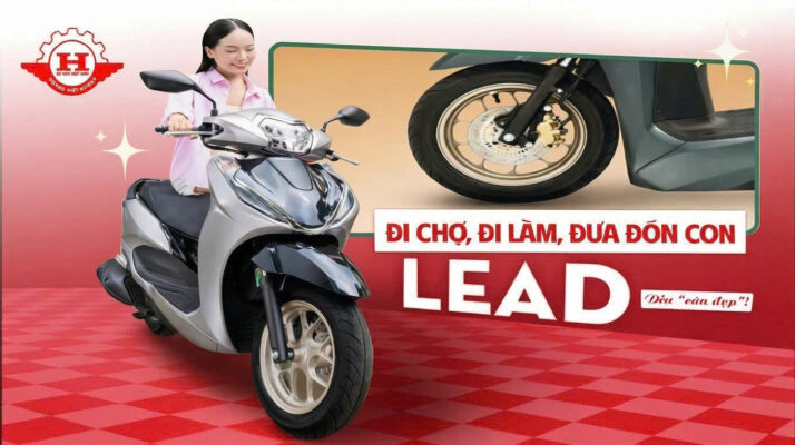 Honda Lead - Đi chợ, đi làm, đưa đón con đều cân đẹp 